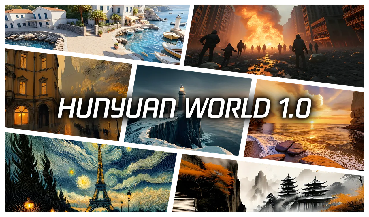 HunyuanWorld, the sibling project, extends the same stack from single assets to explorable 360 degree scenes.